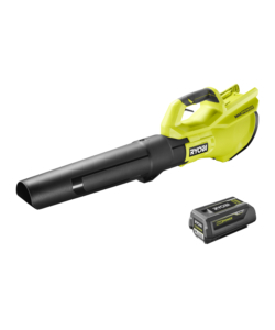 Outlet - usato per prova - soffiatore a batteria con turbina jet ryobi 'ry36blb-140'  36v, batteria da 4ah inclusa